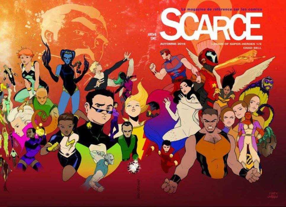 Scarce 84 : Legion of super-heroes (1/2), Chad Sell